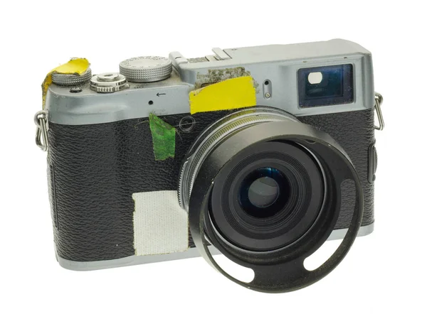 Eski ve yıpranmış Rangefinder tarzı kamera