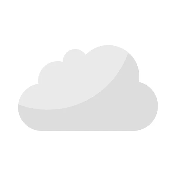 Icona della nuvola . — Vettoriale Stock