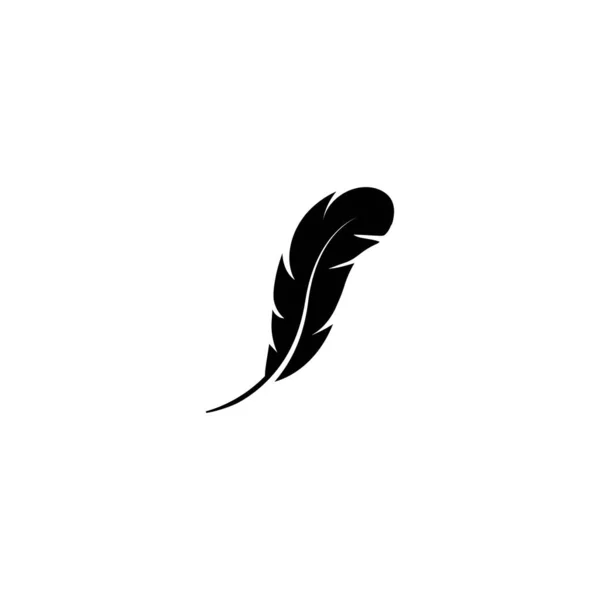 Plume Logo Stock Illustration Design — Image vectorielle