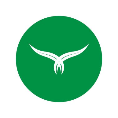 Yaprak logosu illüstrasyon tasarımı
