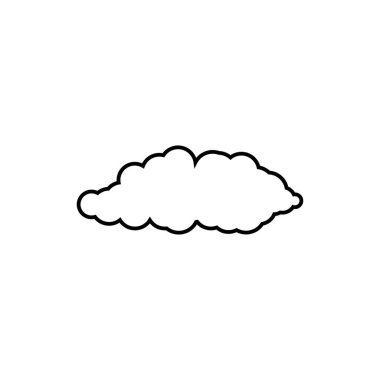 bulut logo vektör şablonu