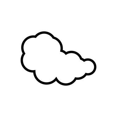 bulut logo vektör şablonu