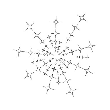 Havai fişek logosu stok çizimi