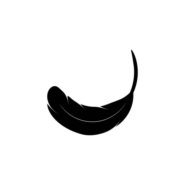 Design Ilustração Estoque Logotipo Pena —  Vetores de Stock