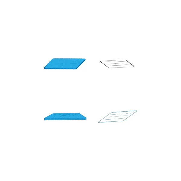 Матовий Логотип Стоковий Дизайн Ілюстрації — стоковий вектор