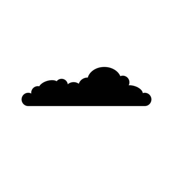 Nube Logo Vector Icono Plantilla — Vector de stock