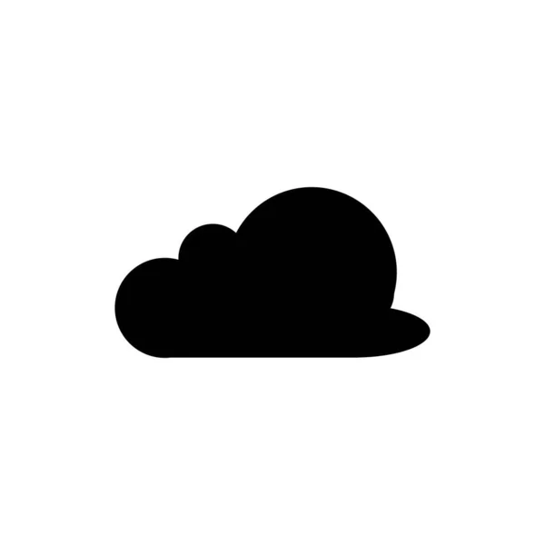 Nube Logo Vector Icono Plantilla — Vector de stock
