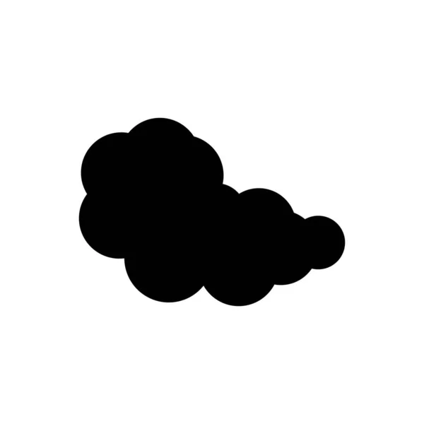 Modello Icona Vettoriale Logo Cloud — Vettoriale Stock