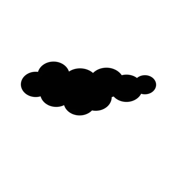 Modello Icona Vettoriale Logo Cloud — Vettoriale Stock