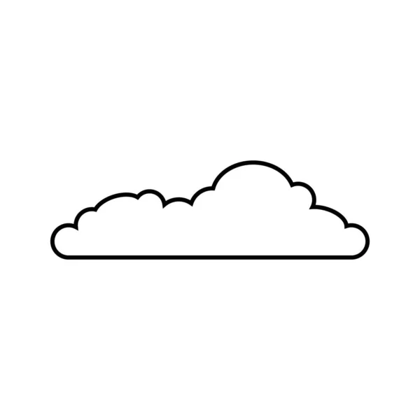 Шаблон Піктограми Хмарного Логотипу — стоковий вектор