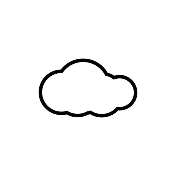 Šablona Vektoru Loga Cloudu — Stockový vektor