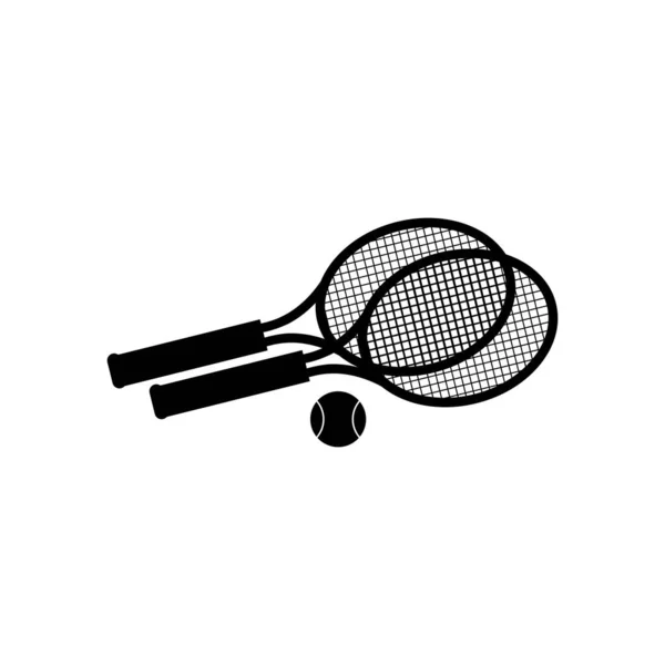Racket Logo Stock Illustration Design — 스톡 벡터