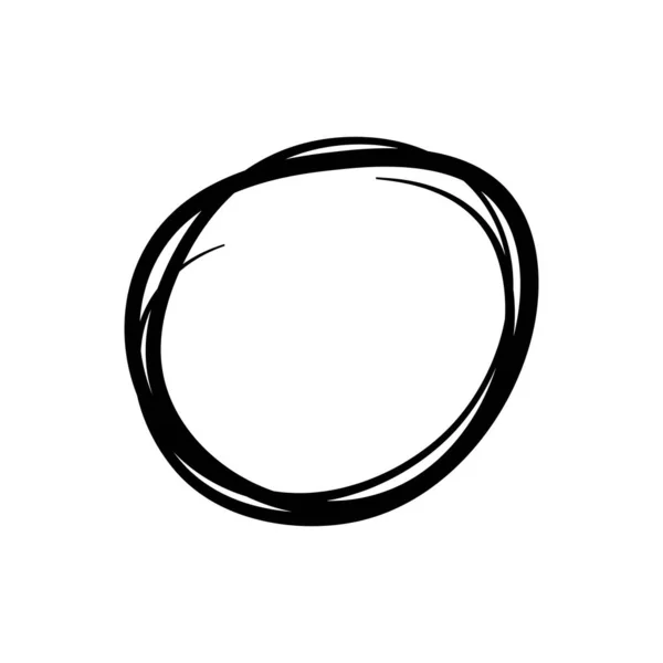 Cirkel Logotyp Vektor Ikon Mall — Stock vektor