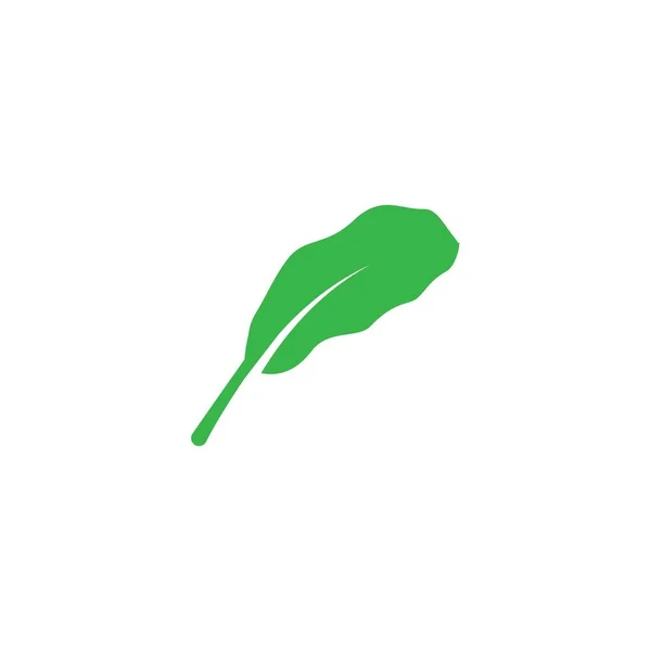 Folha Logotipo Estoque Ilustração Design —  Vetores de Stock