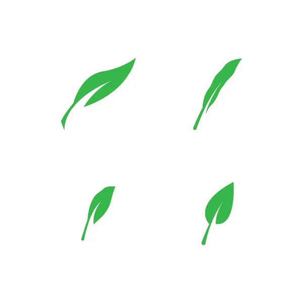 Blatt Logo Stock Illustration Design — Stockvektor