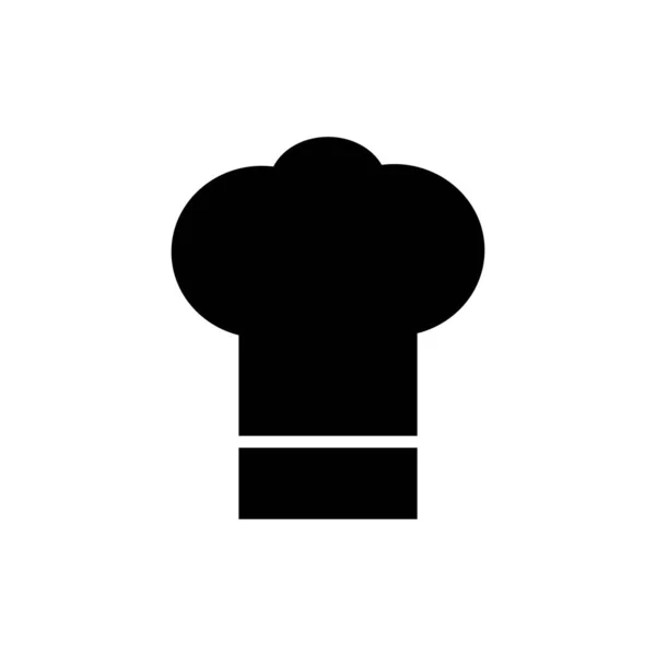 Chapéu Chef Logotipo Modelo Vetor Ilustração — Vetor de Stock