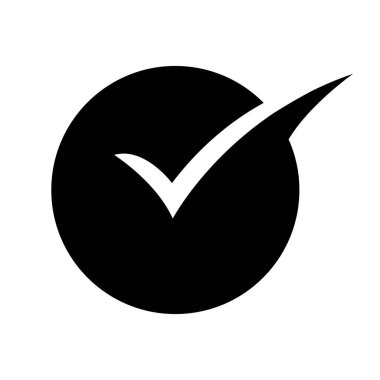 V Harfi Logo Şablonu vektör resimleme