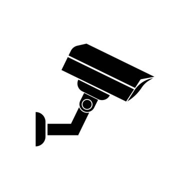 CCTV logo stok illüstrasyon tasarımı