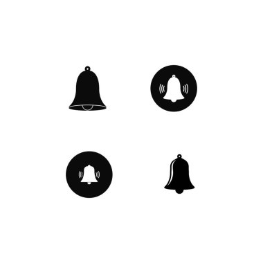 Çan logosu illüstrasyon tasarımı