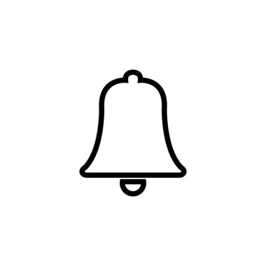 Çan logosu illüstrasyon tasarımı