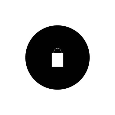 Alışveriş simgesi stok çizimi tasarımı