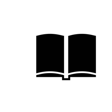 kitap logosu stok illüstrasyon tasarımı