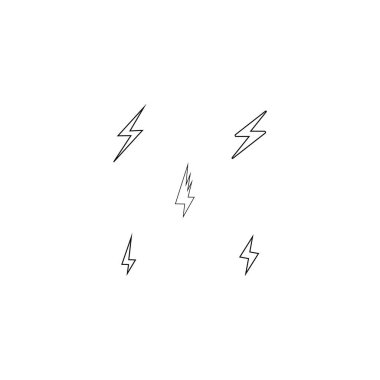 Elektrik aydınlatma simgesi logosu