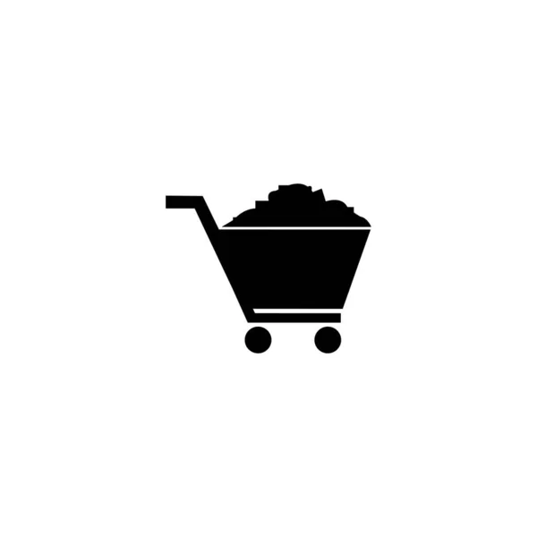 Shopping Ikon Stock Illustration Design — Stock vektor