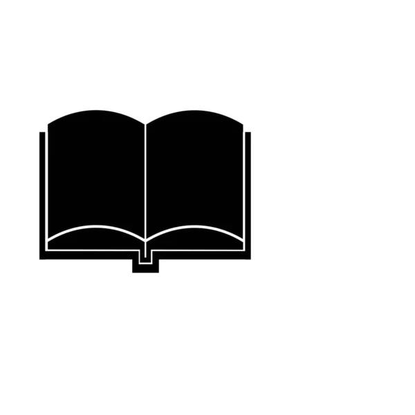 Kniha Logo Stock Ilustrace Design — Stockový vektor