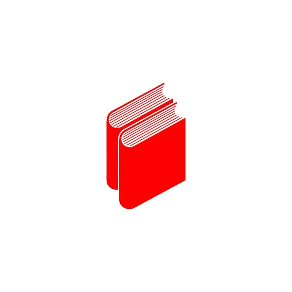 Boek Onderwijs Logo Template Vector Illustratie Ontwerp — Stockvector