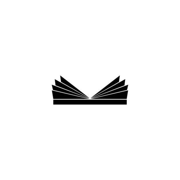 Educazione Libro Logo Template Vector Illustrazione Design — Vettoriale Stock