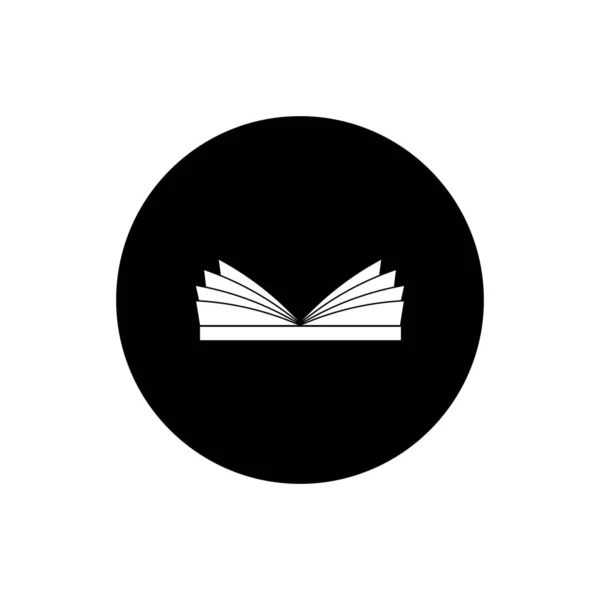 Livro Educação Logo Template Vector Ilustração Design — Vetor de Stock