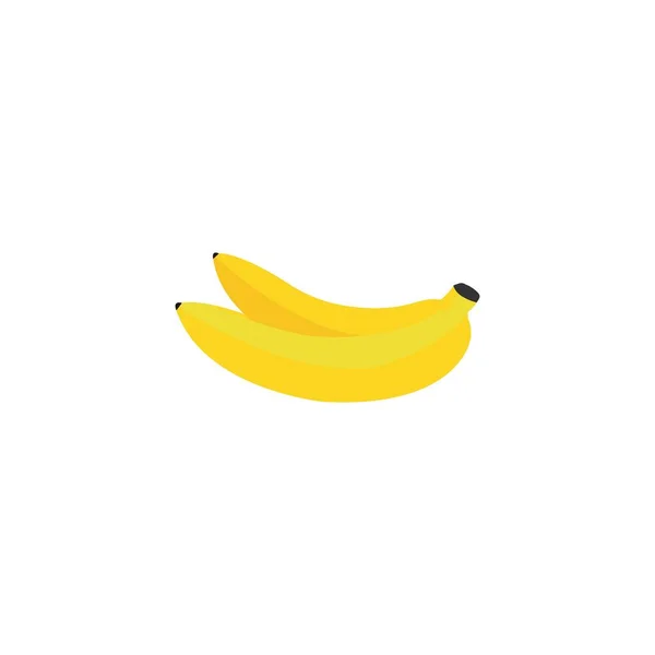 Bananowy Wzór Wektora Zapasów Logo — Wektor stockowy