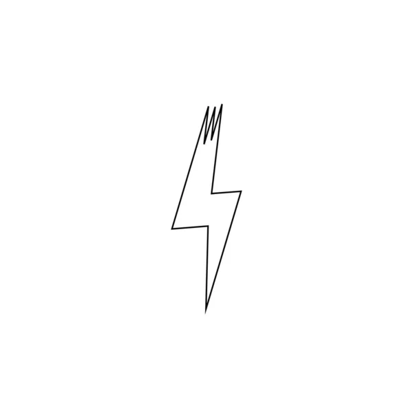 Силове Освітлення Логотип Електричної Іконки — стоковий вектор