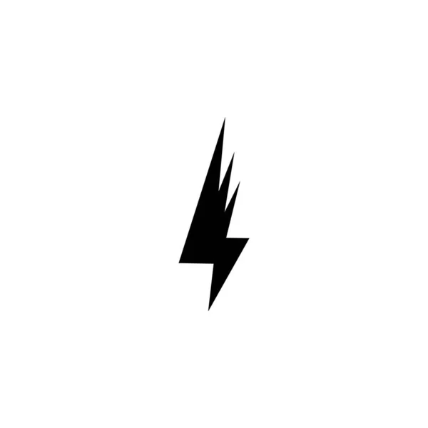 Strom Beleuchtung Elektrische Symbol Logo — Stockvektor