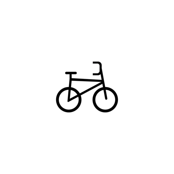 自転車ロゴベクトルイラストテンプレート — ストックベクタ