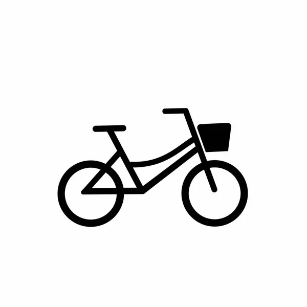 Modello Ilustrazione Vettoriale Logo Bicicletta — Vettoriale Stock