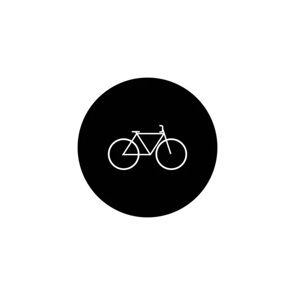 Bicicleta Logotipo Vector Ilustración Plantilla — Archivo Imágenes Vectoriales