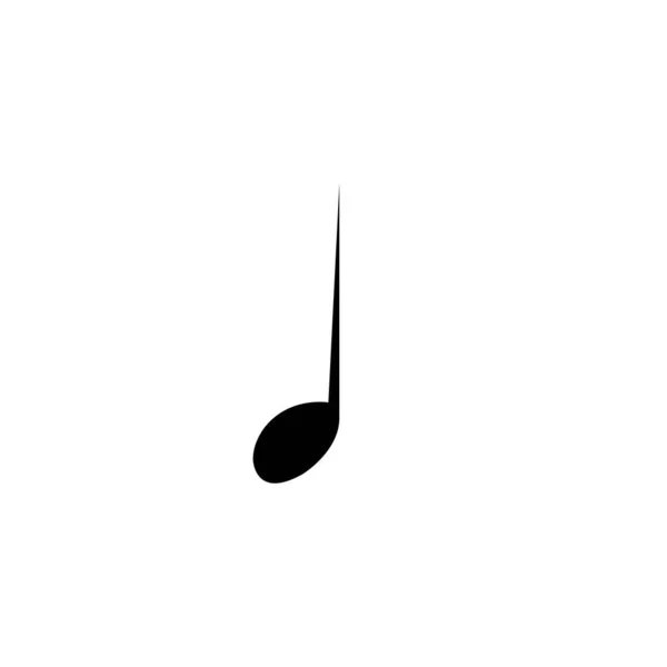 Disegno Illustrazione Logo Musicale — Vettoriale Stock