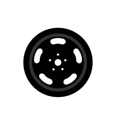 Velg logo stok illüstrasyon tasarımı