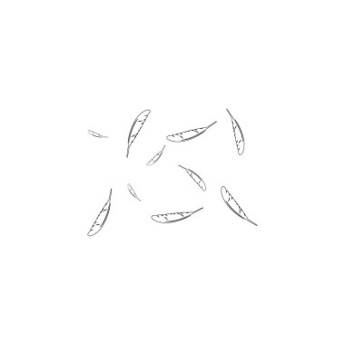 Tüylü duvar kağıdı ilüstrasyon vektörü