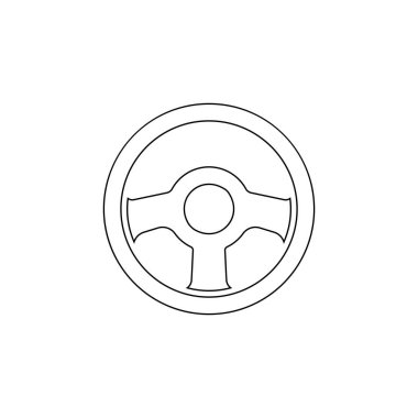 Direksiyon logosu stok çizimi tasarımı