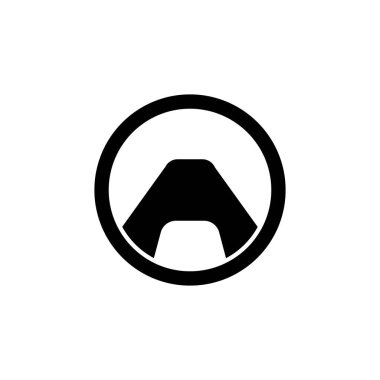 Direksiyon logosu stok çizimi tasarımı