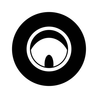 Direksiyon logosu stok çizimi tasarımı