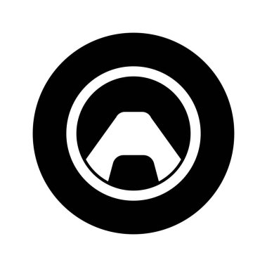 Direksiyon logosu stok çizimi tasarımı