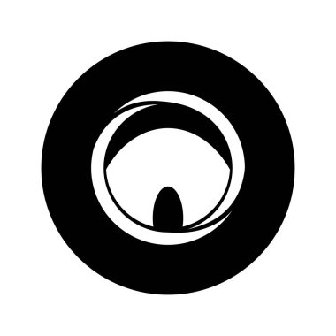 Direksiyon logosu stok çizimi tasarımı