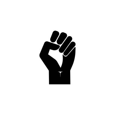protesto logosu illüstrasyon tasarımı