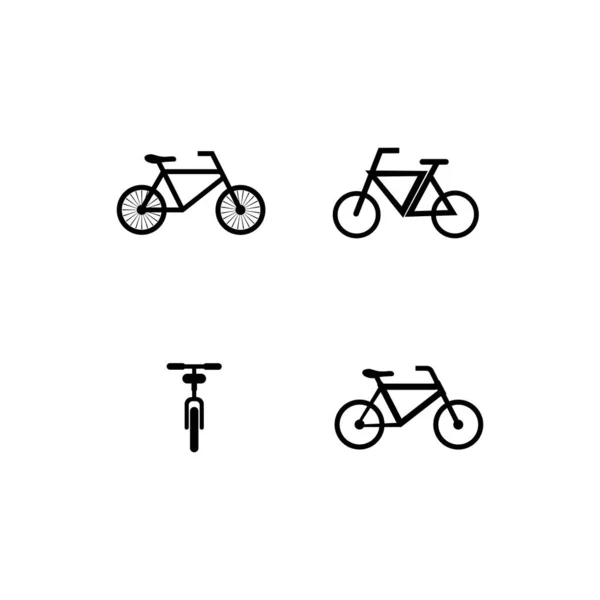 자전거로고 Vector Ilustration Template — 스톡 벡터