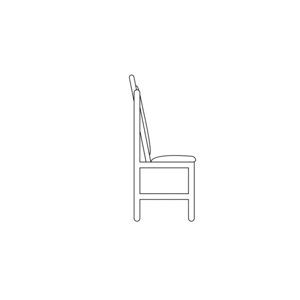 椅子标识书架图解设计 — 图库矢量图片