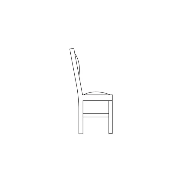 Chair Logo Stock Illustration Design — Stock Vector
